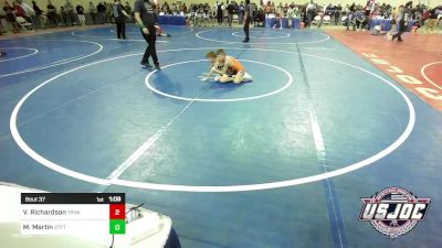 64 lbs Round Of 16 - Van Richardson, Tironook Wrestling vs Mayson Martin, Standfast