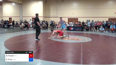 86 kg Rnd Of 128 - Wyatt Powell, Grindhouse Wrestling Club vs Roy Price, Charleston Regional Training Center