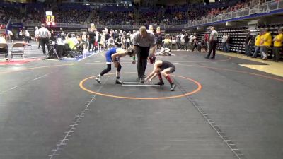 75 lbs Round Of 32 - Dominic Natasi, Slippery Rock vs Boomer English, Northwestern