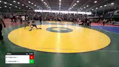 126 lbs Quarterfinal - Brandt Fajerman, NC vs Gavin Alexander, MO