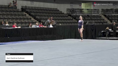 Karli Guthrie Cullman - Floor - 2022 Elevate the Stage Huntsville presented by SportsMED & Crestwood