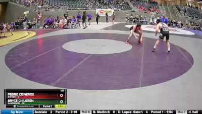 197 lbs Round 2 (4 Team) - Pedro Cisneros, Dayton vs Bryce Chilgren, Harrisburg