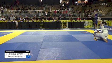 KALEBE HENRIQUE SARTARELLI PEREI vs LUCQUES DAVID SORENSON 2024 Pan Jiu Jitsu IBJJF Championship
