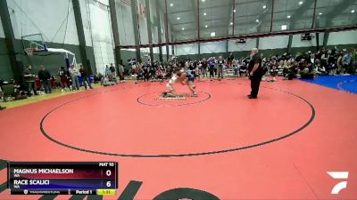 144 lbs Quarterfinal - Magnus Michaelson, WA vs Race Scalici, WA