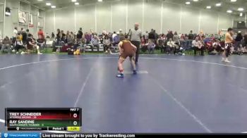 115 lbs Round 5 (6 Team) - Trey Schneider, Wyoming Brown vs Ray Sandine, South Dakota Thunder