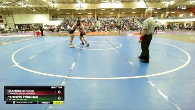 197 lbs Champ. Round 1 - Cameron Cornman, Central Methodist vs Deandre Rucker, Colorado School Of Mines