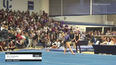 Izzy Kropiwiec - Floor, Winona State - 2022 NCGA Championships