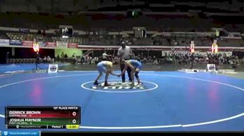 132 lbs Finals (2 Team) - Joshua Maynor, First Colonial vs Derrick Brown, Eastern View