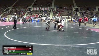 113 lbs Semifinal - TRENT HOPKINS, Saks Sr vs AIDEN SUMNER, Oak Grove