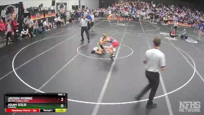 3A 126 lbs Semifinal - Jayden Morris, Belton-Honea Path vs Adam Solis, Camden