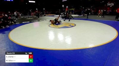 220 lbs Round Of 16 - Achilles Clarke, Pitman (SJ) vs Marco Silva, Greenfield (CC)