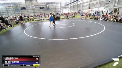 120 lbs Placement Matches (8 Team) - Ladd Holman, Team Utah vs Bo Dominguez, Tennessee