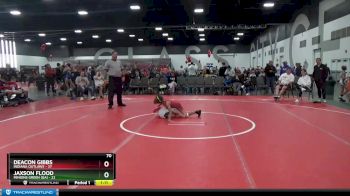 70 lbs Placement Matches (8 Team) - Deacon Gibbs, Indiana Outlaws vs Jaxson Flood, Minions Green (GA)