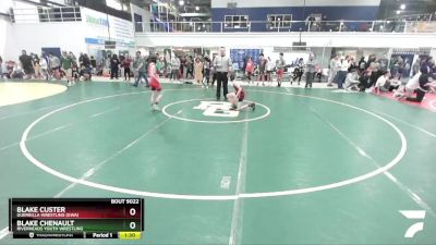 77 lbs Cons. Round 1 - Blake Custer, Guerrilla Wrestling (GWA) vs Blake Chenault, Riverheads Youth Wrestling