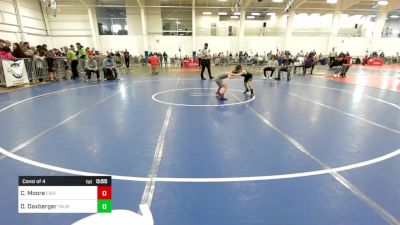 60 lbs Consi Of 4 - Cael Moore, Fisheye WC vs Dennis Daxberger, Taunton/Falcons WC