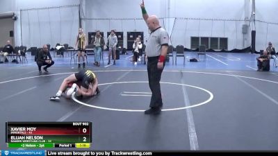 92-98 lbs Round 1 - Elijah Nelson, Ranger Wrestling Club vs Xavier Moy, Immortals