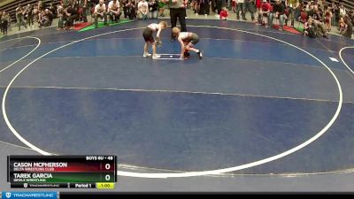 48 lbs Cons. Round 2 - Tarek Garcia, Devils Wrestling vs Cason McPherson, Delta Wrestling Club