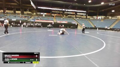 285 lbs Cons. Round 1 - Sven Lukner, Corban vs Bruce Wagers, Rio Grande