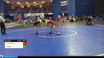 120 lbs Cons. Round 4 - Sean Garretson, Archbishop Spalding vs Kyle Gibson, New Kent