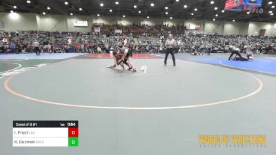 120 lbs Consi Of 8 #1 - Isabella Frost, California Grapplers vs Kimberly Guzman, GOLDRUSH Academy