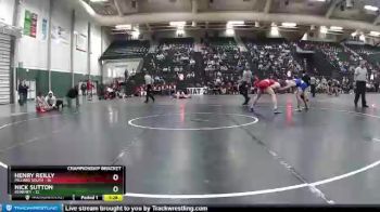 160 lbs Round 4 (16 Team) - Henry Reilly, Millard South vs Nick Sutton, Kearney