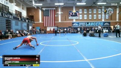 126 lbs Cons. Round 4 - Jaygen Stubbs, Union vs Richard Garcia, Mt Ridge