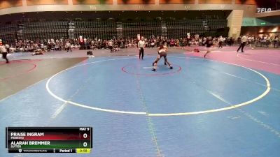 120 lbs Cons. Round 4 - Praise Ingram, Modesto vs Alarah Bremmer, Sutter