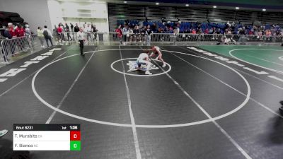 138 lbs Consi Of 32 #1 - Timothy Murabito, CA vs Frank Bianco, NC