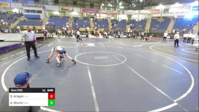 70 lbs Consi Of 16 #2 - Dominik Aragon, La Junta Jr/Sr High School vs Austin Shurtz, Nucla