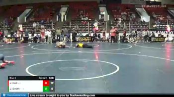 117 lbs Quarterfinals (8 Team) - Jamarcus Smith, Flint Tropics vs Jamey Hall, Impact Wrestling Black