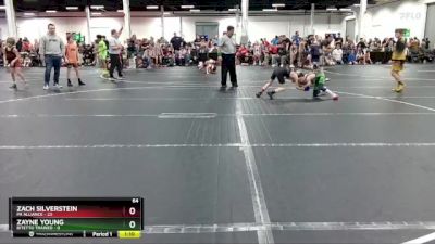 64 lbs Round 2 (8 Team) - Zach Silverstein, PA Alliance vs Zayne Young, Bitetto Trained