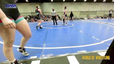 175 lbs Semifinal - Millie Azlin, OK Supergirls Black vs Emery Turner, Sisters On The Mat Black