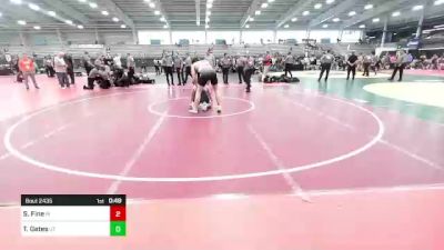 182 lbs Consolation - Spencer Fine, RI vs Trevyn Gates, UT