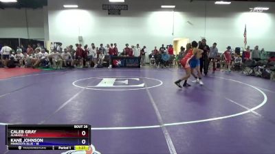 119 lbs 4th Wrestleback (16 Team) - Caleb Gray, Alabama vs Kane Johnson, Minnesota Blue