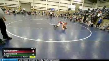 77 lbs Champ Round 1 (16 Team) - Hayden Cornell, Warriors Of Christ vs Kayson Grant, Wyoming