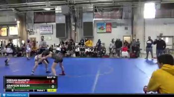 84 lbs Round 4 (6 Team) - Keegan Bassett, Dynasty Death Row vs Grayson Eggum, POWA