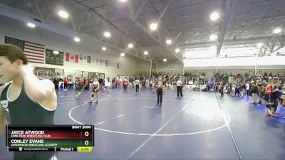 106 lbs Champ. Round 1 - Conley Evans, Sanderson Wrestling Academy vs Jayce Atwood, Lone Peak Wrestling Club