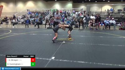 70 lbs Cons. Round 2 - Oscar Obregon, Bulldog Premier Wrestling Club vs Griffin Cunningham, Michigan Matcats