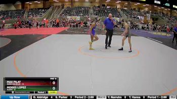 128 lbs Round 2 (4 Team) - Max Pilat, David Douglas vs Moises Lopez, Aloha