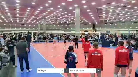Triangle vs Metro 17 Travel - 2022 JVA Charm City Challenge presented by Nike