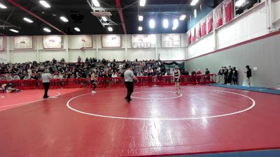 120 lbs 7th Place - Wyatt Finch, Frontier vs Mateo Henriques, Smith Voc