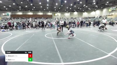 69 lbs Final - Lucas Slocum, Stout Wr Ac vs Tayven Kem, Ravage