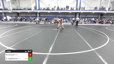 174 lbs Round Of 32 - Mitchell Broskie, Kent State vs Andrew Vogelbacher, Millersville University