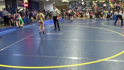 72-74 lbs Rr Rnd 3 - Avery Haber, Wyoming Seminary vs Aunnika Imler, Claysburg