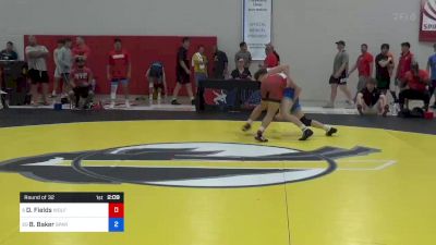 74 kg Round Of 32 - Derek Fields, Wolfpack Wrestling Club vs Benny Baker, Spartan Combat RTC