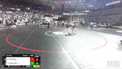 2A 126 lbs Semifinal - Anthony Abundiz, Othello vs Quentin Harding, Orting