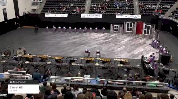 Carroll HS at 2020 WGI Perc/Winds Dallas Regional