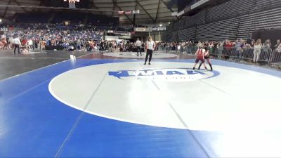 120 lbs Champ. Round 1 - Miguel Cervantes, Franklin Pierce Cardinal Wrestling Club vs Evan Sigmon, Wrestling Rhinos Wrestling Club