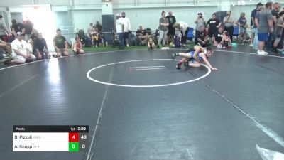 80 lbs Pools - Dominic Pizzuli, Ares W.C. (MI) vs Asher Knapp, 84 Athletes (VA)