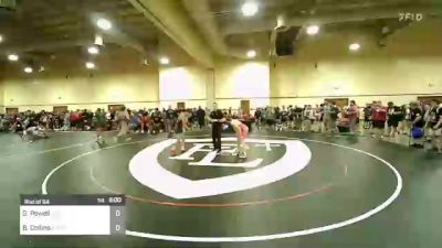 52 kg Rnd Of 64 - Griff Powell, Izzy Style Wrestling vs Brady Collins, Askren Wrestling Academy